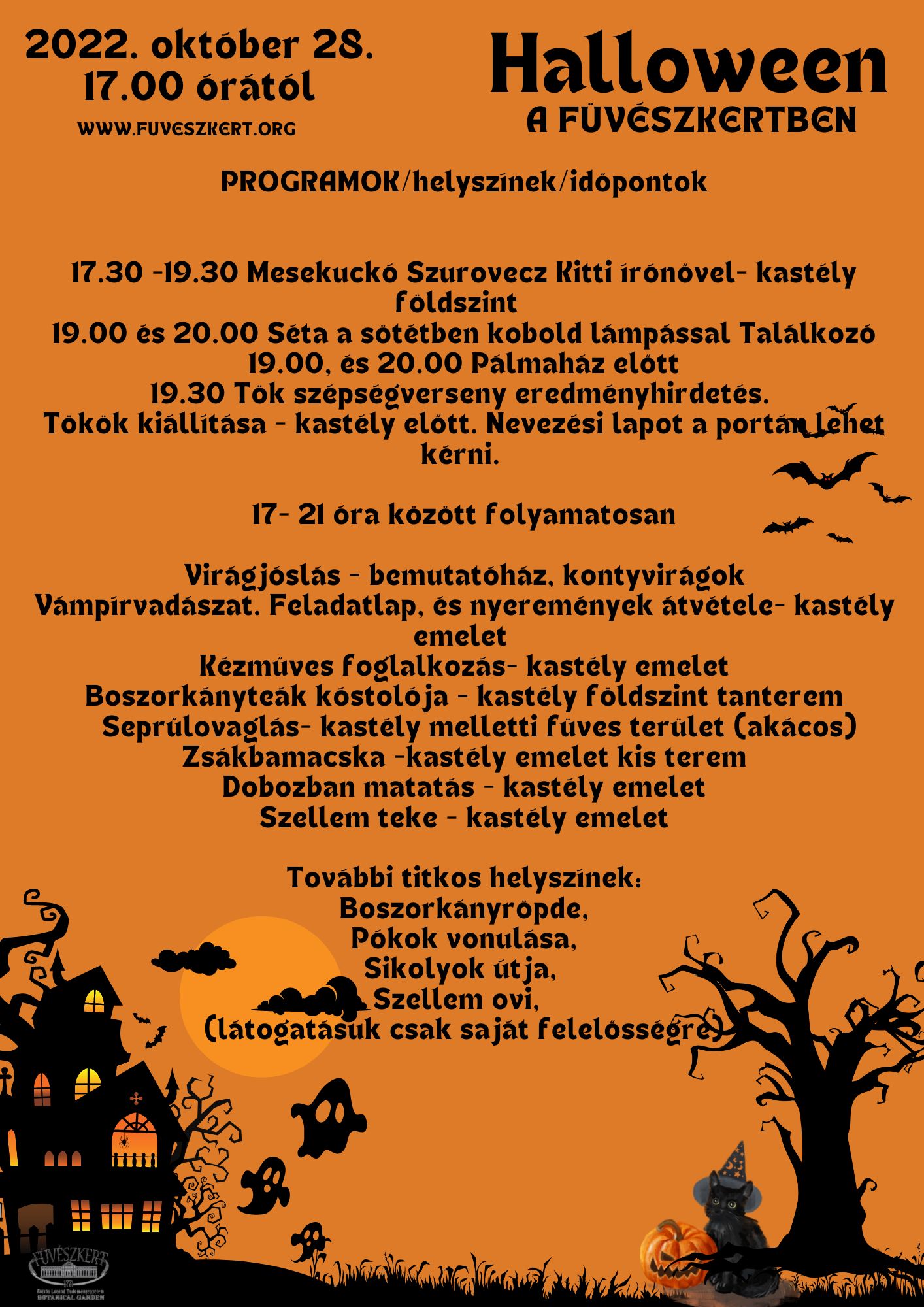 halloween programok